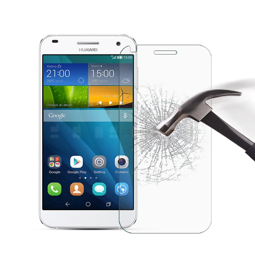 2.5D 9H Премиум Закаленное стекло для Huawei Ascend G7 C199 Защитная пленка экрана закаленное
