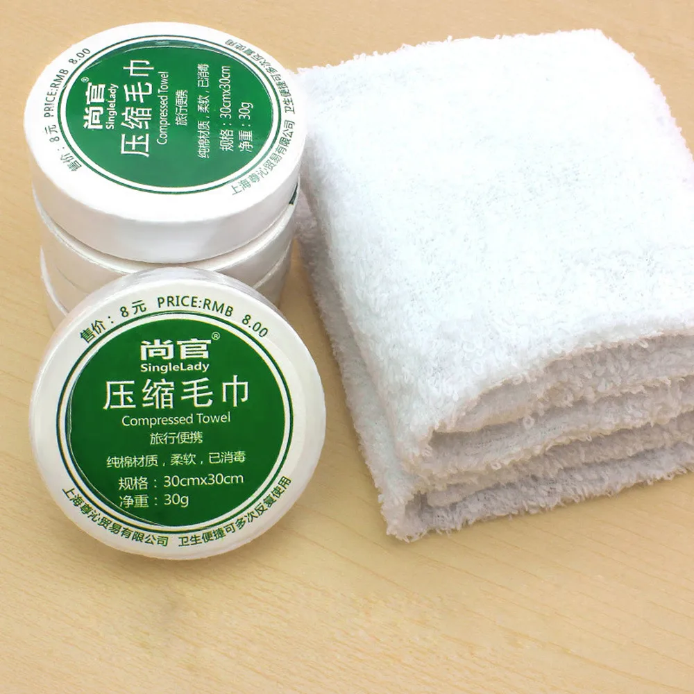 Portable Travel Cotton Compressed Towel Expandable Mini For Car cleaning 30 x 70cm | Автомобили и мотоциклы