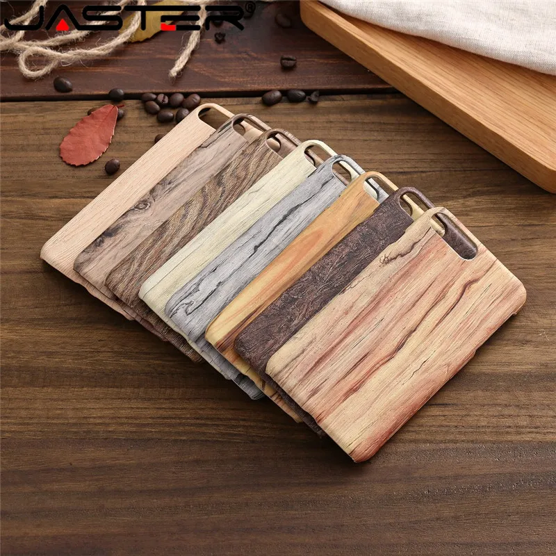 

JASTER High Quality Wood Phone Cases For Apple iPhone 6 6S 7 8 X XR Xs Max Slim PC Case for iPhone 6 7 8 Plus Coque Capa
