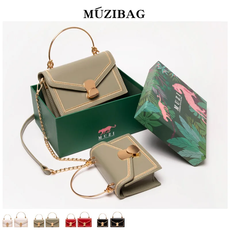 Buy one get one free bag female bag new 2019 fashion slung versatile ins France small foreign popular pop bag