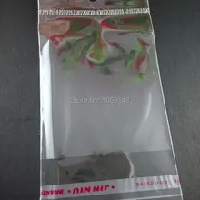 1000 шт 6*12 см прозрачные opp пакеты для упаковки самоклеющиеся Прозрачные полиэтиленовые пакеты, ювелирные изделия/подарки sacola пластиковые bolsa