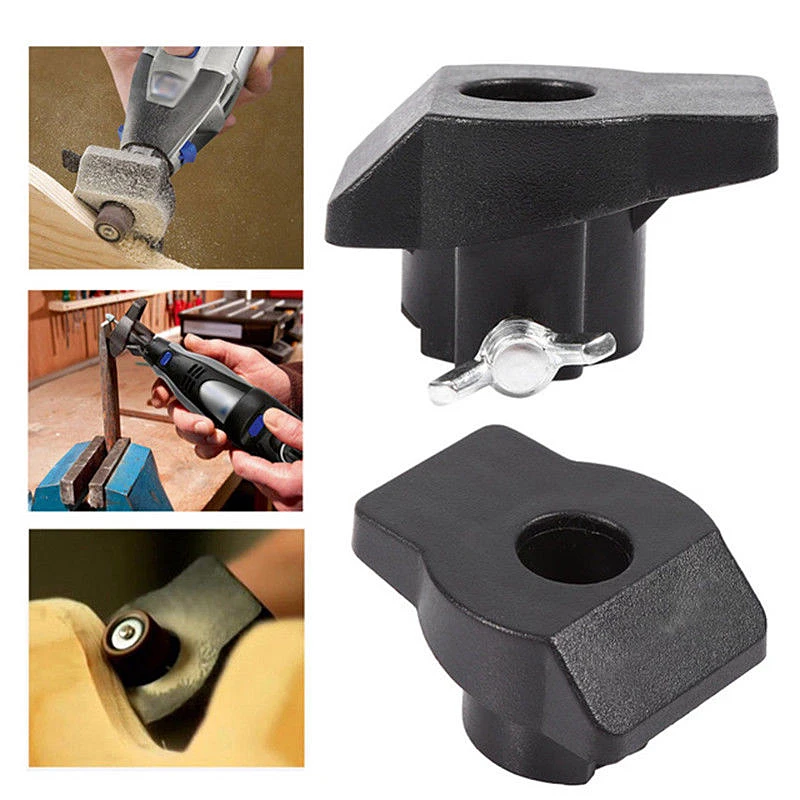 

Sanding Grinding Guide Attachment Rotary Tool Accessories for Dremel Hilda Mini Drill for Woodworking DIY