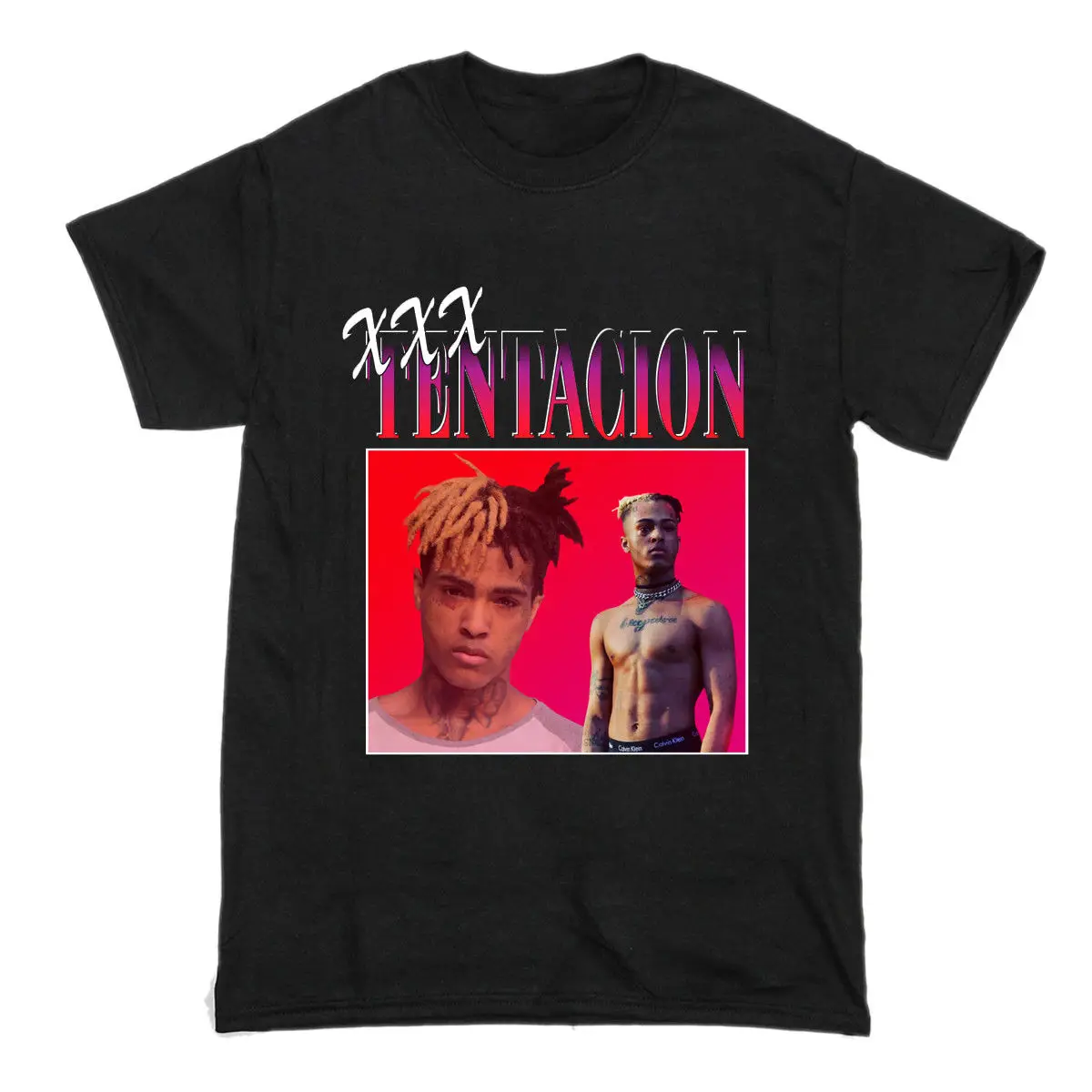 

Men Fashion 2018 Xxxtentacion T Shirt RAP HIP HOP Cotton