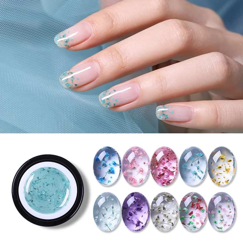 ولد جميلة 5 مللي نقع قبالة جيل للأظافر البولندية زهرة الجنية هلام ورنيش التدرج تأثير طويل الأمد مانيكير دي مسمار الفن