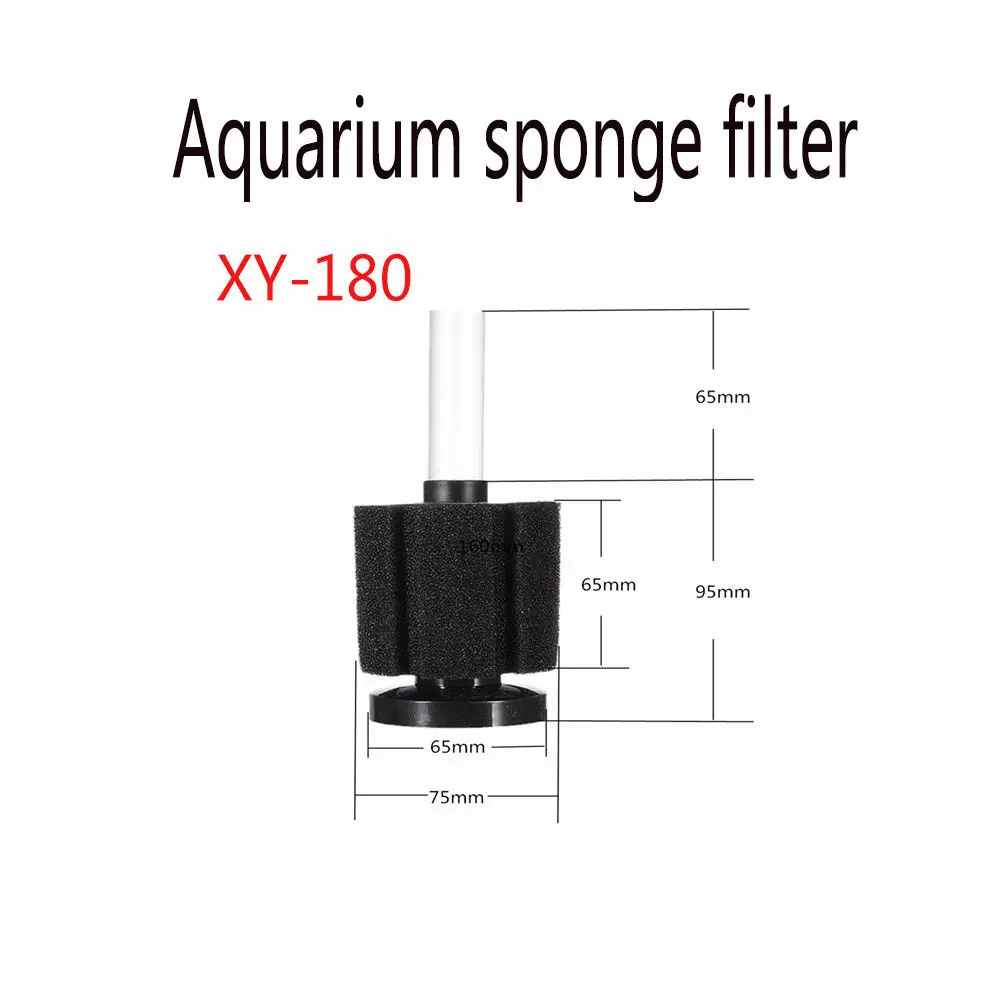 XINYOU практические замены фильтра хлопок биопоглощающий фильтр аквариума пруд фильтр пены XY-180 XY-280 XY-380 - Цвет: XY-180 FiLter
