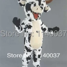 Талисман корова талисмана Пользовательские косплей костюм персонажа из мультфильма карнавальный костюм маскарадный костюм партии