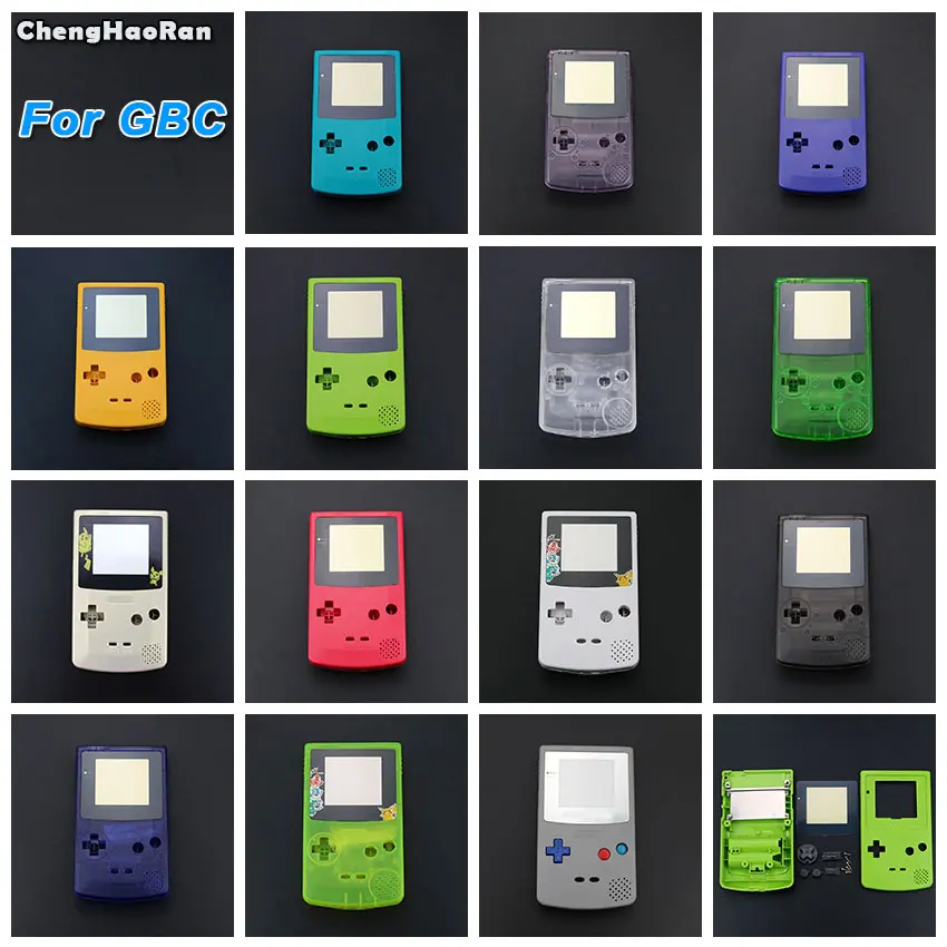 ChengHaoRan Новый полноразмерный корпус для GBC чехол Nintendo GameBoy цветная ремонтная