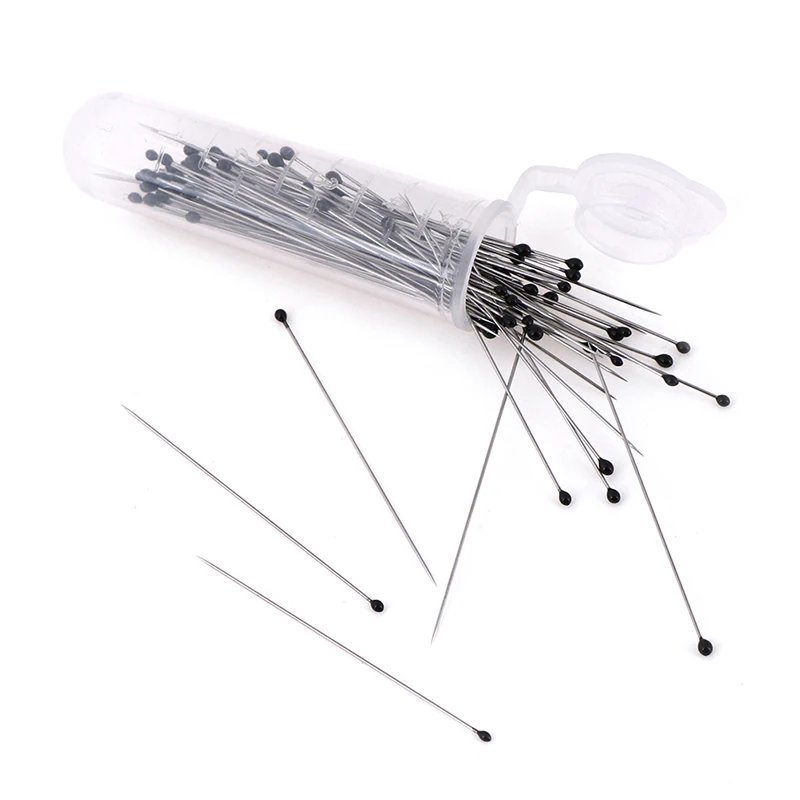 100/200pcs Nsect Pins Specimen Needle Stainless Steel With Plastic Box For School Lab Entomology Body Dissection Insect Needle