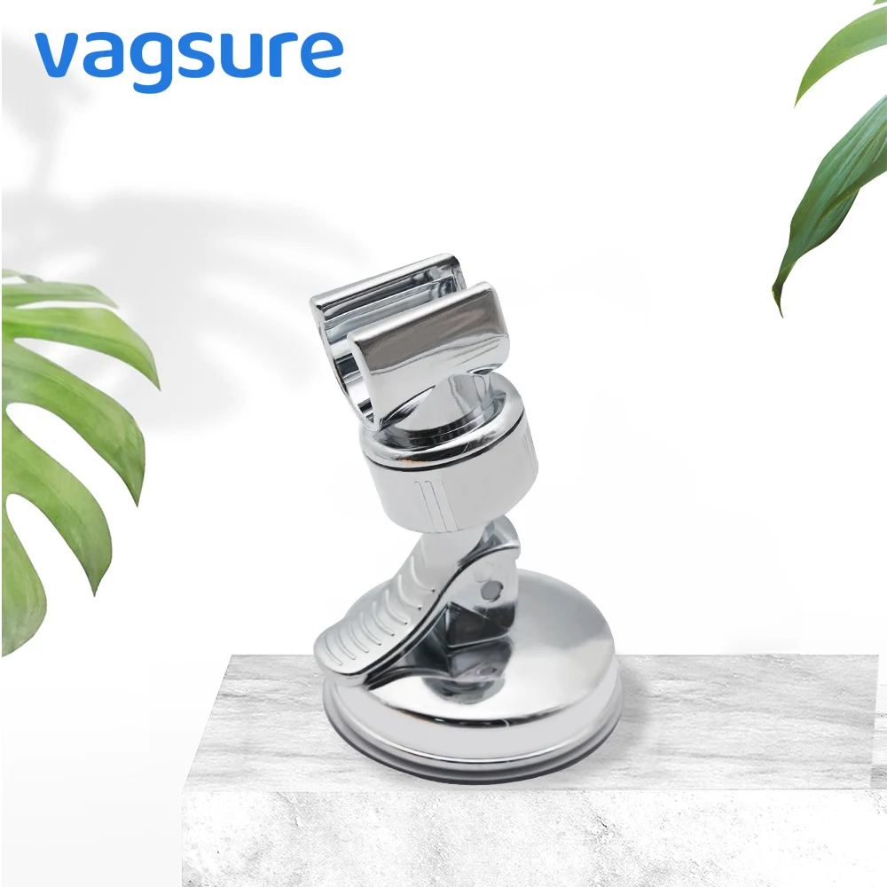 

New Arrival Adjustable Shower Head Holder Screw-Free Suction Cup Bracket Moving Mount Shower Head Rack For Bathroom Accessories