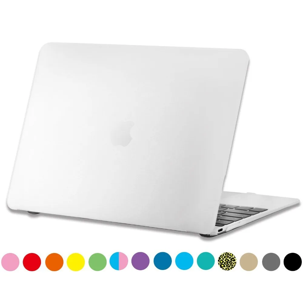 Для 2015 Новый MacBook 12 дюймов с дисплеем Retina прорезиненный тонкий жесткий матовый