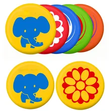 Soft PU Frisbee Toy Kindergarten Playing Game Flying Disc Frisbee Toy ForParent Child Interactive Outdoor Flying