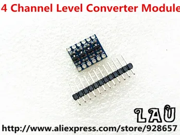 

20pcs/lot 5V-3V IIC UART SPI Four Channel Level Converter Module