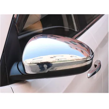 

Car styling ABS chrome rear view rearview mirror cover trim 2pcs for Hyundai Tucson 2015 2016 2017 2018
