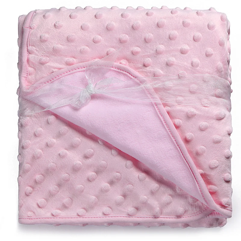 

Soft Fleece Baby Blanket Baby Boy Girl Sleeping Unisex Receiving Blanket 75cm*100cm Newborn Baby Swaddle Wrap