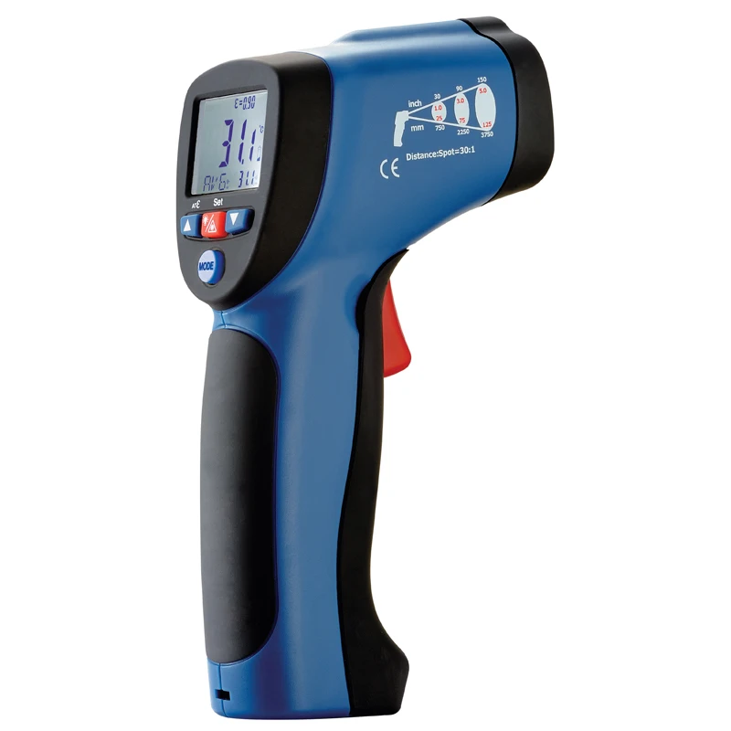 Infrared thermometer outdoor thermometer With the toolkit laser thermometer DT-8835 infrared thermometer price with respond time least 150ms