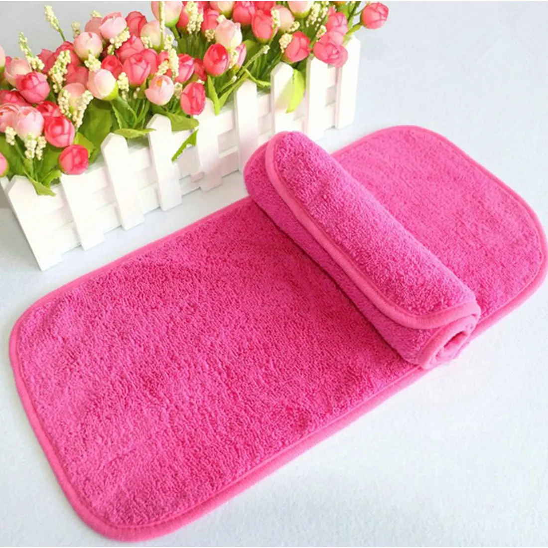 1 PCS 40 * 17CM Microfiber Makeup Remover Reusable Facial Cloth Make Up Eraser Towel Remover Cleaning Wipes Cloth