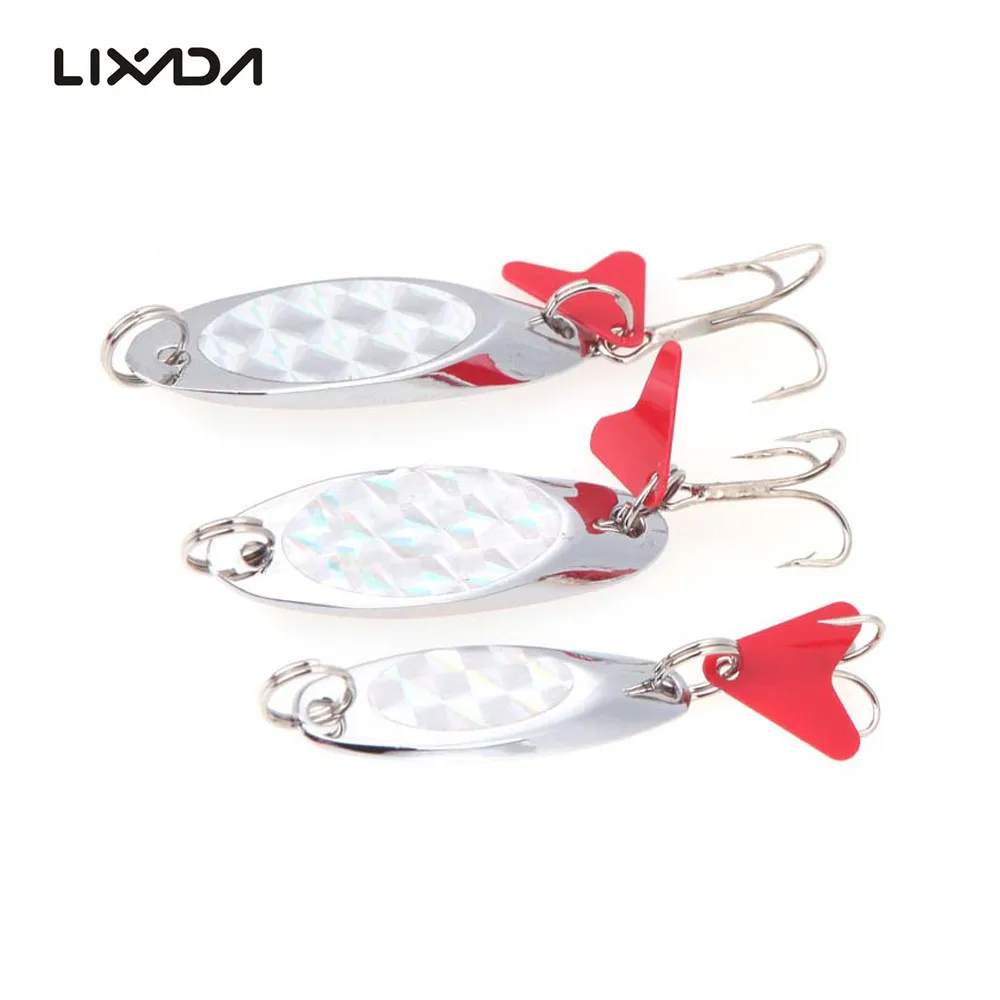 

7g 11g 15g Fishing Lure Spoon Artificial Lures Ocean Sequin Paillette Metal Hard Fishing Bait With Hook Fishing Tackle Pesca