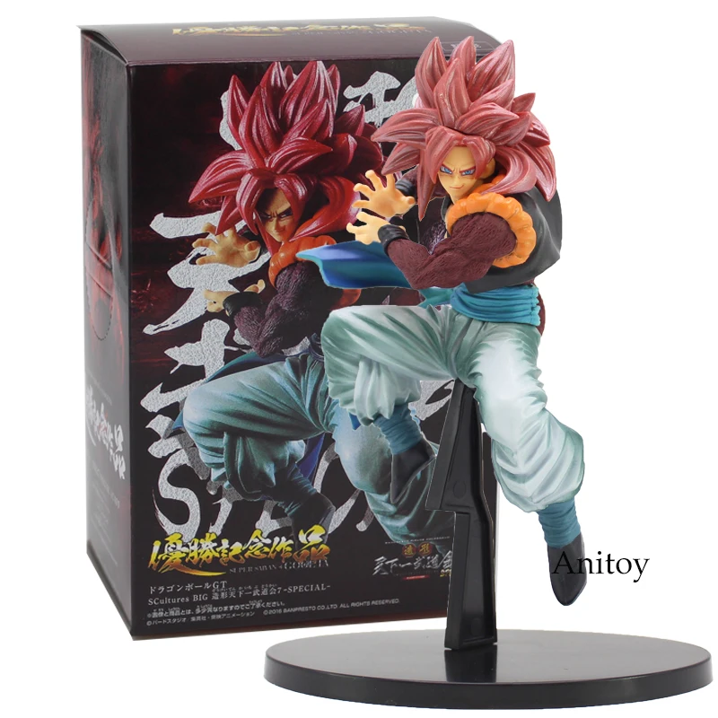 

Dragon Ball Banpresto Figure Colosseum Scultures Big Special Staff Super Saiyan Gogeta PVC Figure Collectible Model Toy 19cm
