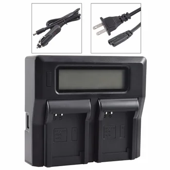 

DSTE LCD22A Dual Battery Charger with USB Port for Canon NB-4L NB-5L