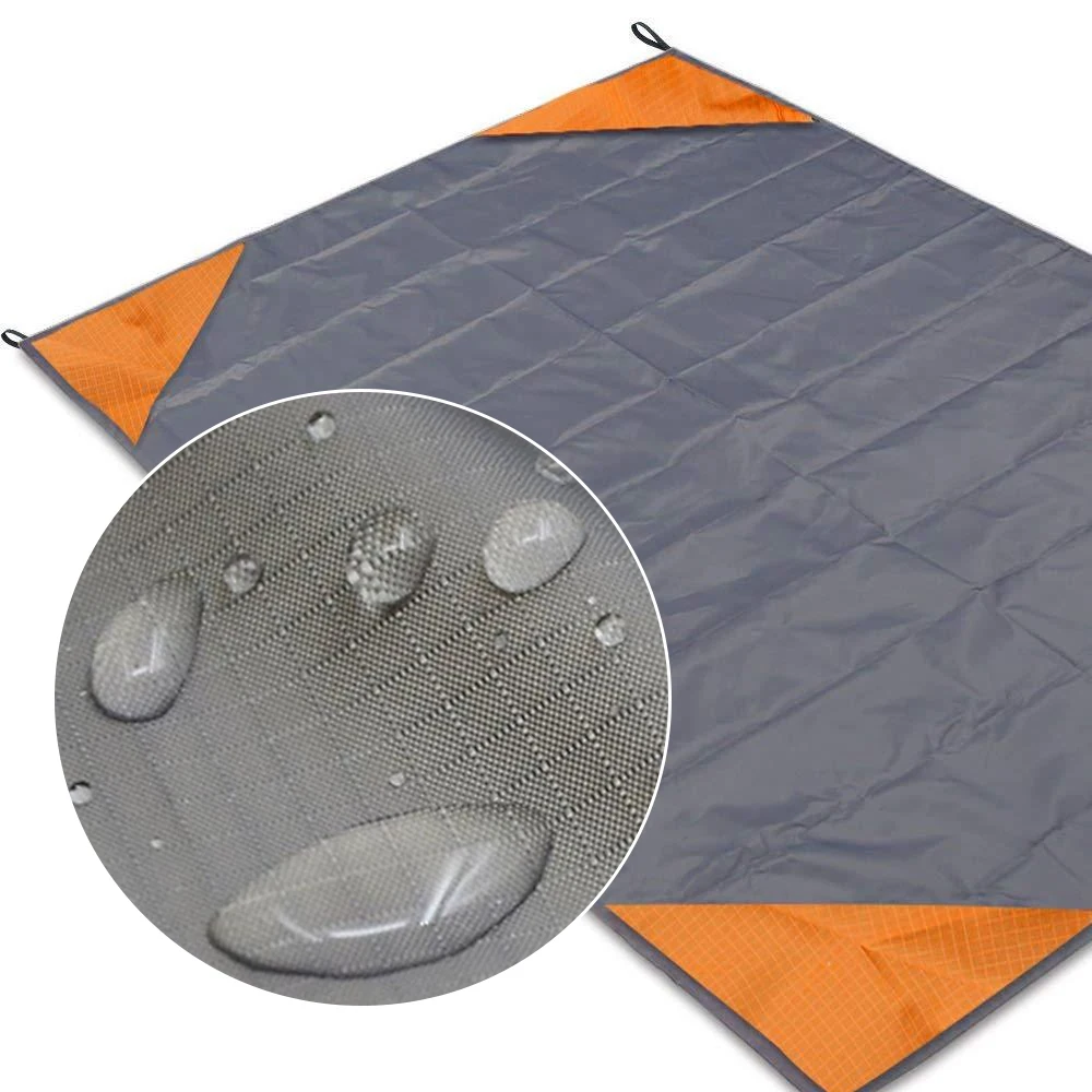 Vertvie الصيف في الهواء الطلق بطانية شاطئ للماء التخييم حصيرة الربيع فراش للتنزه لطي مع حصص الأرض حلقة تسلق 2019