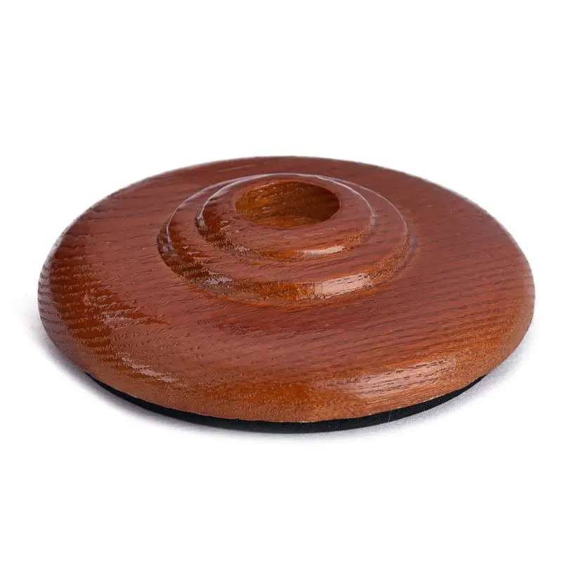 

Wood Cello Endpin Stop Stopper Holder Anchor Protector Non-slip with Metal Eye Hole