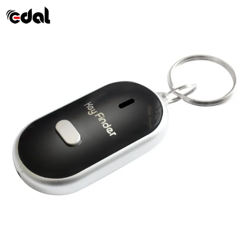 

EDAL Smart Finder key Whistle Sensors Sound Keychain LED With Whistle Claps Finder Locator Find Lost Keychain finder