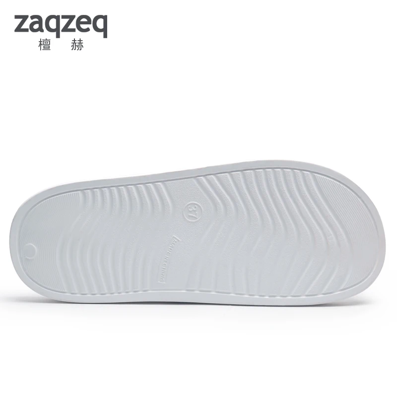 Zaqzeq/летние модные тапочки с принтом животных; домашняя обувь для женщин и мужчин; нескользящая обувь