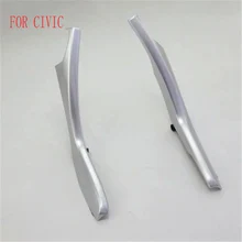 Fit Per Honda Civic 10th 2016 2017 Car Interior gear Box Console Pannello Della Copertura Della Pagina Trim Decorazione di Paillettes Accessori Per Auto