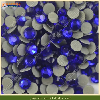 

SS20 Cobalt Wholesale bling Korean 100gross/bag crystal hot fix rhinestone designs