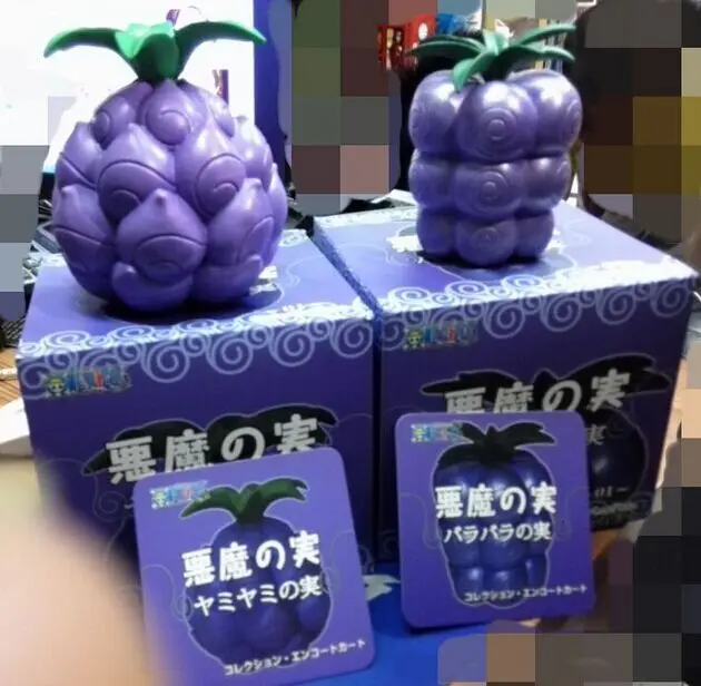 

New 2017 One Piece Devil Fruit Buggy & Marshall D.Teach Devil Nut PVC Action Figure Model Toys 12cm