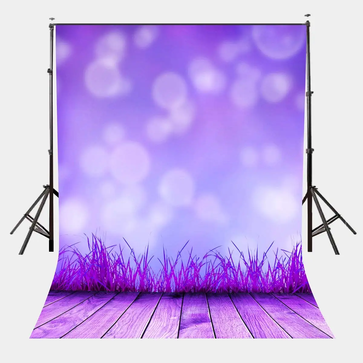 5x7ft Dreamlike Pantone 18 3838 фон Ультрафиолетовый Цвет Трава Фотография Студия реквизит