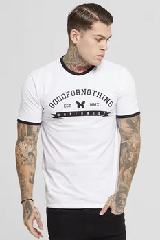 

2018 Clothing 2 Colors Round Neck T-shirt Mens Sport T-shirt Fitness Running Gym and outdoor