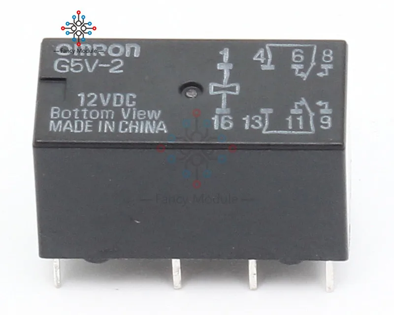 12V реле G5V-2-12VDC 2A Сигнальное реле 8PIN для Omron Реле