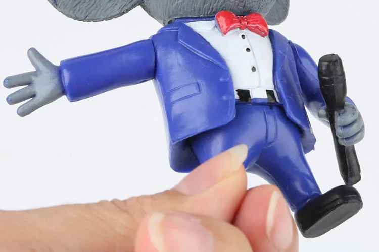 Ceny 8 sztuk partia 7 10 cm Cartoon Movie śpiewać figurka zabawki Buster księżyc Johnny lalki figurki anime akcji i figurki do zabawy