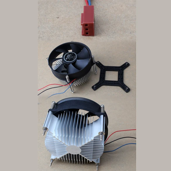 3PIN DC 12 V وحدة المعالجة المركزية التبريد برودة PC مروحة كاتمة للصوت جدا ل إنتل LGA775 Q99 DJA99