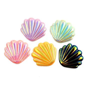 

10Pcs 41x37mm Mixed Resin Shell Cabochon Flatback Decoration Crafts Embellishments For Scrapbooking Diy Accessories