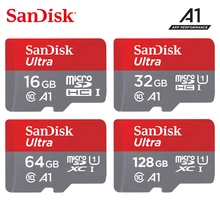 Оригинальная карта памяти SanDisk 256 ГБ 200 ГБ 128 Гб 64 Гб 32 Гб microSDHC/SDXC UHS-I карта micro SD 16 Гб 98 МБ/с./с TF карта для смартфона