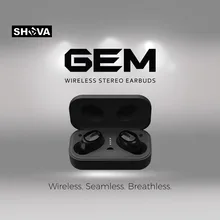 SHAVA  GEM  TWS 5.0 Bluetooth headphone 3D stereo wireless earphone with dual microphone