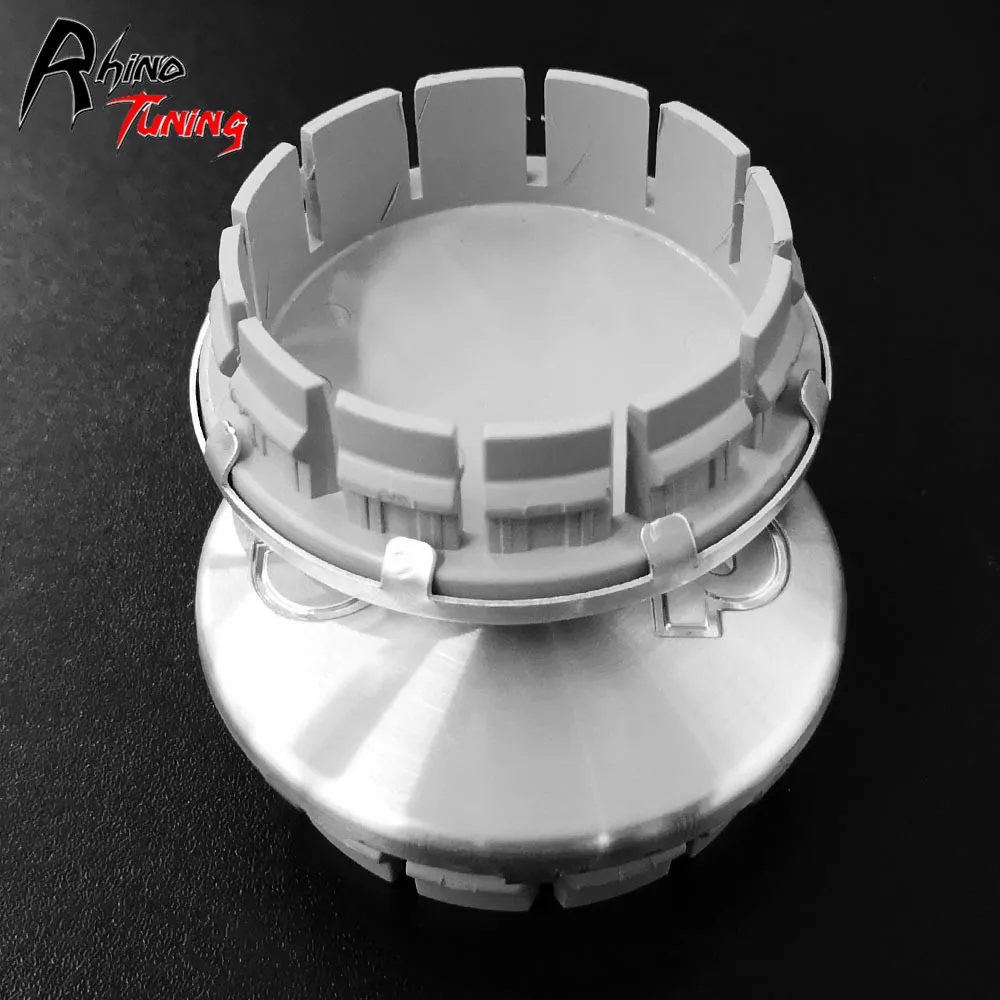 

Rhino Tuning 4PCs 55mm (47mm) Wheel Hub Center Caps Emblem for Grand Cherokee Wrangler 52059522AA #649
