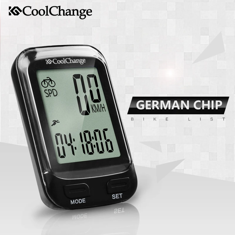 Cool Change Wireless Bike Computer Speedometer Odometer