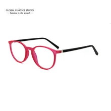 Женский легкий TR Материал Розовый овальный оправа для очков A-053