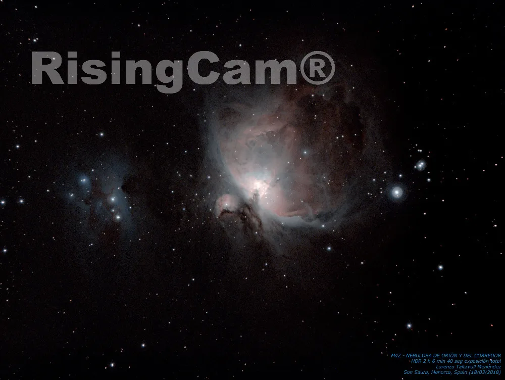 RisingCam kolorowy 8.3mp HDR imx585 1/1.2 "USB kamera teleskop astronomiczny kamera astronomiczna z chłodzeniem ATR3CMOS08300KPA