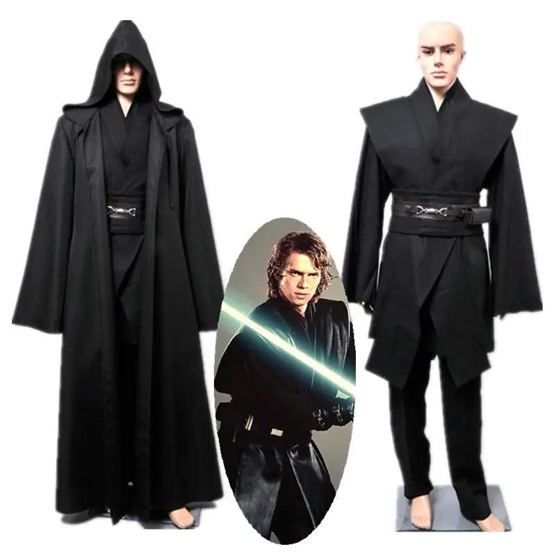 Details about  / Star Wars Darth Vader Cosplay Costume Anakin Skywalker Outfit Set Uniform Cape