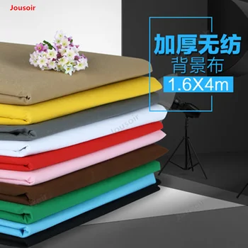 

Photographic background cloth Photo non-woven portrait ID product shooting background paper photography prop 1.6*4m CD50 T03
