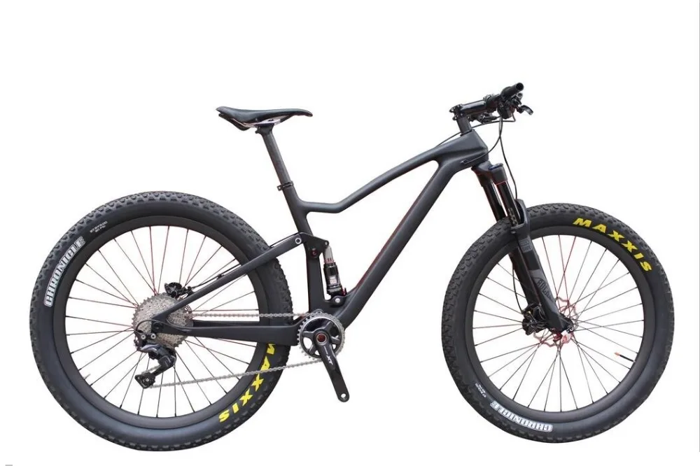 Clearance Enduro bikes 29" Complete Carbon mtb Bicycle Shi-mano XT 29er full suspension Carbon Mountain Bike 13