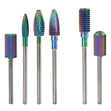 Makartt 50 шт. твердосплавное вольфрамовое сверло для ногтей твердосплавное сверло для шлифовки сверл для электрической дрели аксессуары для маникюра Инструменты для дизайна ногтей наборы