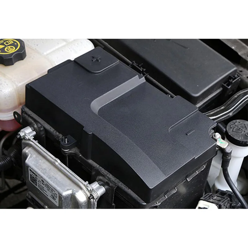 

Car Engine Battery Dustproof Cover Negative Electrode Waterproof Protective Cover Sticker For Buick Excelle 2015 2017 Black
