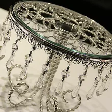 Новые " Свадебный торт поставки кристалл торт стенд конфеты/Фрукты Свадебный Торт Свадебный торт десерт Таблички