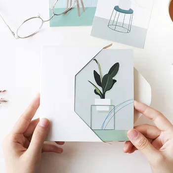

1set Bookmark<greening>30 regular letter cards