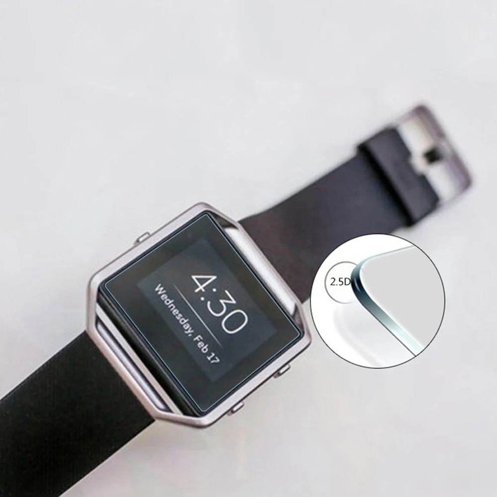 5 шт./лот 9H 2.5D Закаленное стекло для Fitbit Blaze Premium Защитная пленка экрана смарт часов